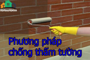 Phương pháp chống thấm tường