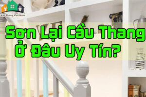 Sơn lại cầu thang