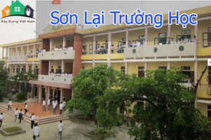 Sơn lại trường học