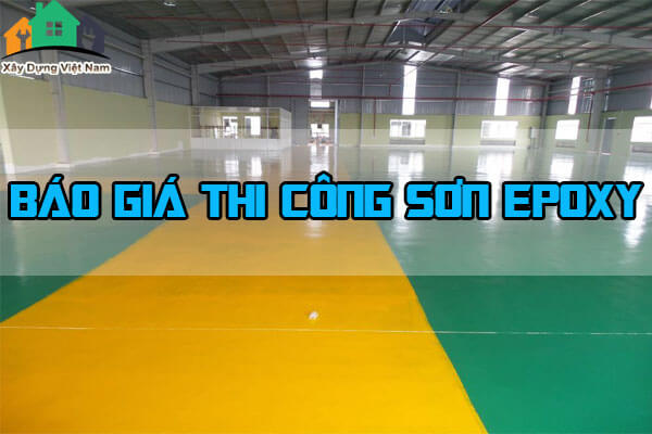 Báo giá thi công sơn epoxy