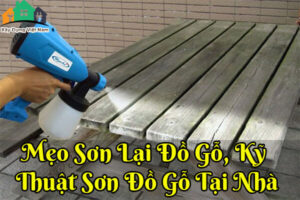 Sơn lại đồ gỗ