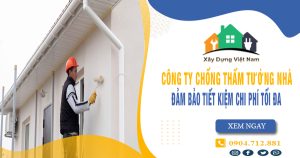 Top 10 Công ty chống thấm tường nhà tại Nhà Bè uy tín nhất