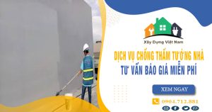 Top 10 Công ty chống thấm tường nhà tại Quận 4 uy tín nhất