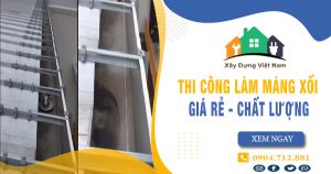 【Top 10】Dịch vụ thợ thi công làm máng xối tại Quận 7 uy tín
