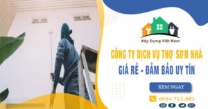 【Top 10】Công ty dịch vụ thợ sơn nhà tại Bình Tân uy tín nhất