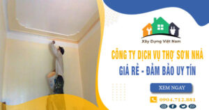 【Top 10】Công ty dịch vụ thợ sơn nhà tại Đông Anh uy tín nhất