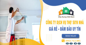 【Top 10】Công ty dịch vụ thợ sơn nhà tại Đống Đa uy tín nhất