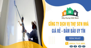 【Top 10】Công ty dịch vụ thợ sơn nhà tại Gia Lâm uy tín nhất