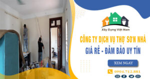 【Top 10】Công ty dịch vụ thợ sơn nhà tại Long An uy tín nhất