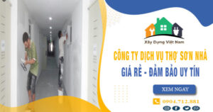 【Top 10】Công ty dịch vụ thợ sơn nhà tại Phú Nhuận uy tín