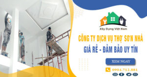 【Top 10】Công ty dịch vụ thợ sơn nhà tại Quốc Oai uy tín nhất