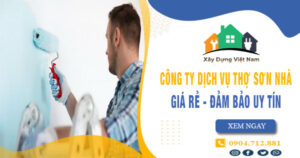【Top 10】Công ty dịch vụ thợ sơn nhà tại Tân Uyên uy tín nhất