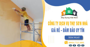 【Top 10】Công ty dịch vụ thợ sơn nhà tại Tây Hồ uy tín nhất