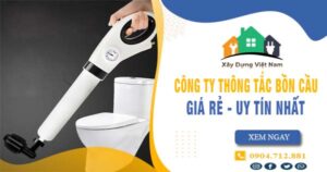 【Top 10】Công ty thông tắc bồn cầu tại Cam Ranh uy tín nhất