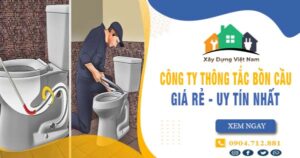 【Top 10】Công ty thông tắc bồn cầu tại Đà Nẵng uy tín nhất