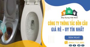 【Top 10】Công ty thông tắc bồn cầu tại Đống Đa uy tín nhất