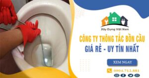 【Top 10】Công ty thông tắc bồn cầu tại Hải Phòng uy tín nhất