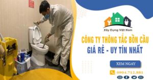 【Top 10】Công ty thông tắc bồn cầu tại Hoài Đức uy tín nhất