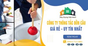 【Top 10】Công ty thông tắc bồn cầu tại Hoàn Kiếm uy tín nhất