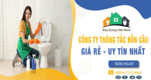 【Top 10】Công ty thông tắc bồn cầu tại Hưng Yên uy tín nhất