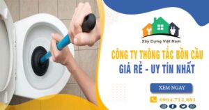 【Top 10】Công ty thông tắc bồn cầu tại Khánh Hoà uy tín nhất