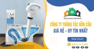 【Top 10】Công ty thông tắc bồn cầu tại Long Xuyên uy tín nhất