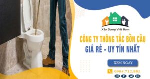 【Top 10】Công ty thông tắc bồn cầu tại Mỹ Đức uy tín nhất