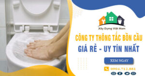 【Top 10】Công ty thông tắc bồn cầu tại Ninh Bình uy tín nhất
