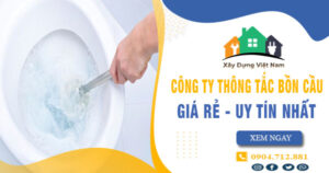 【Top 10】Công ty thông tắc bồn cầu tại Phúc Yên uy tín nhất