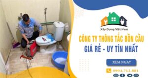 【Top 10】Công ty thông tắc bồn cầu tại Quy Nhơn uy tín nhất