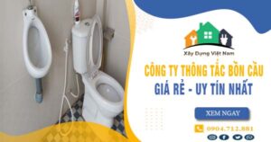 【Top 10】Công ty thông tắc bồn cầu tại Sóc Trăng uy tín nhất