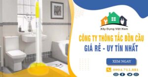 【Top 10】Công ty thông tắc bồn cầu tại Thường Tín uy tín nhất