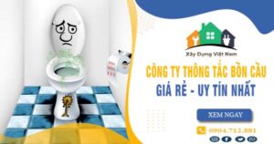 【Top 10】Công ty thông tắc bồn cầu tại Tp Huế uy tín nhất