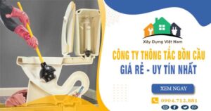 【Top 10】Công ty thông tắc bồn cầu tại Tp Ngã Bảy uy tín nhất