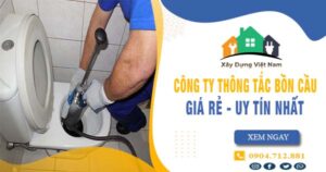 【Top 10】Công ty thông tắc bồn cầu tại Vũng Tàu uy tín nhất