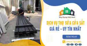 【Top 10】Dịch vụ thợ sửa cửa sắt tại Bình Dương uy tín nhất