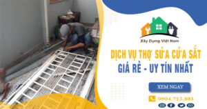 【Top 10】Dịch vụ thợ sửa cửa sắt tại Hóc Môn uy tín nhất