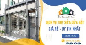 【Top 10】Dịch vụ thợ sửa cửa sắt tại huyện Đông Anh uy tín
