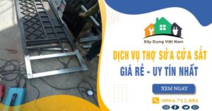 【Top 10】Dịch vụ thợ sửa cửa sắt tại huyện Gia Lâm uy tín
