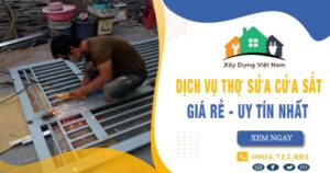 【Top 10】Dịch vụ thợ sửa cửa sắt tại huyện Hoài Đức uy tín