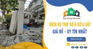 【Top 10】Dịch vụ thợ sửa cửa sắt tại huyện Phúc Thọ uy tín