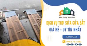 【Top 10】Dịch vụ thợ sửa cửa sắt tại huyện Sóc Sơn uy tín