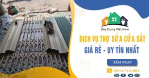【Top 10】Dịch vụ thợ sửa cửa sắt tại huyện Thanh Trì uy tín