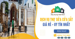 【Top 10】Dịch vụ thợ sửa cửa sắt tại Phú Nhuận uy tín nhất