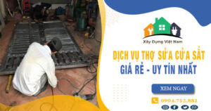 【Top 10】Dịch vụ thợ sửa cửa sắt tại quận 10 uy tín nhất
