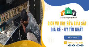 【Top 10】Dịch vụ thợ sửa cửa sắt tại quận 9 uy tín nhất