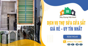 【Top 10】Dịch vụ thợ sửa cửa sắt tại Tây Ninh uy tín nhất